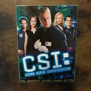 CSI:Crime Scene investigation the complete second season dvd’s
